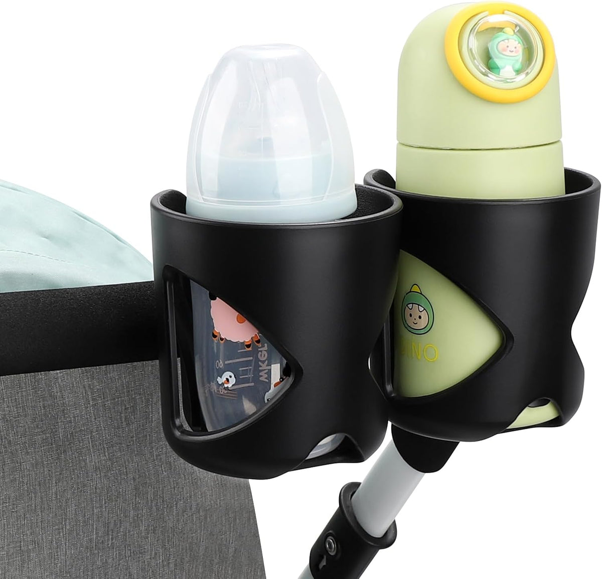 Stroller Cup Holder, Cup Holder for Walker Bike Wheelchair