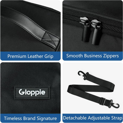 Flight Crew Lunch Bag with Trolley Sleeve, 10L Insulated Cooler