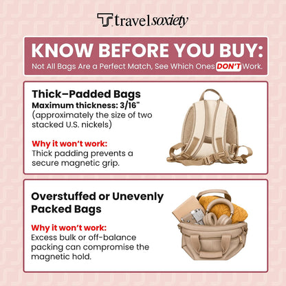 Trolley Strap, TSA Approved, Travel Accessory, Black