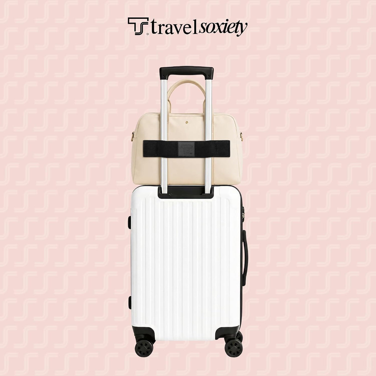 Trolley Strap, TSA Approved, Travel Accessory, Black