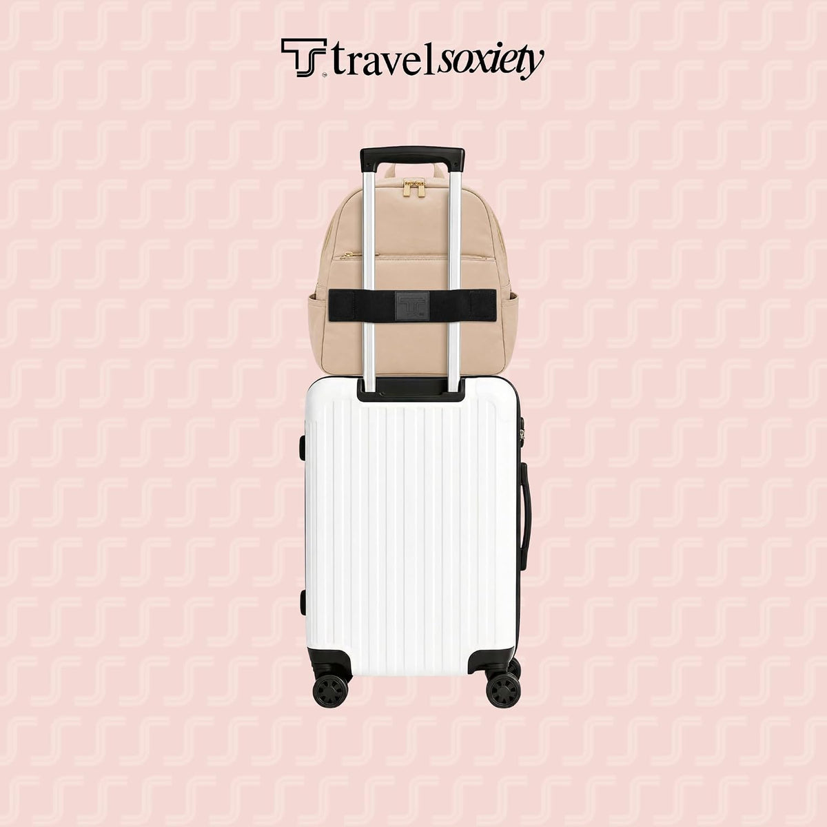 Trolley Strap, TSA Approved, Travel Accessory, Black