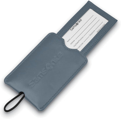 2-Pack Vinyl ID Tags, State Blue