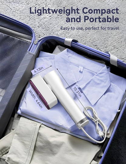 Steamer for Clothes Portable 2-in-1 Travel Steamer Iron for Clothes