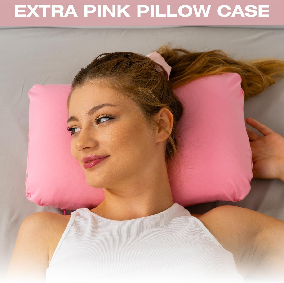 Travel & Camping Comfortable Memory Foam Pillow – Easy to Carry Portable Bag – Temperature Regulating Pillow Case