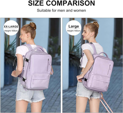 Vacuum Seal Backpack for Travel with Air Pump Compression Vacpack Carry on Flight Approved Daypack Laptop Space Saver Bags Storage with Vacuum System 18x14x8 inches Travel Bag Women Men Black - Colors A
