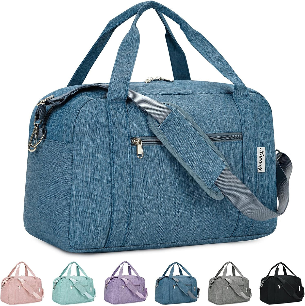 Carry on Duffle Bag Underseat for Airplane, Personal Item Travel Bag