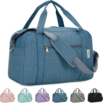Carry on Duffle Bag Underseat for Airplane, Personal Item Travel Bag