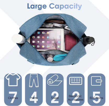 Carry on Duffle Bag Underseat for Airplane, Personal Item Travel Bag