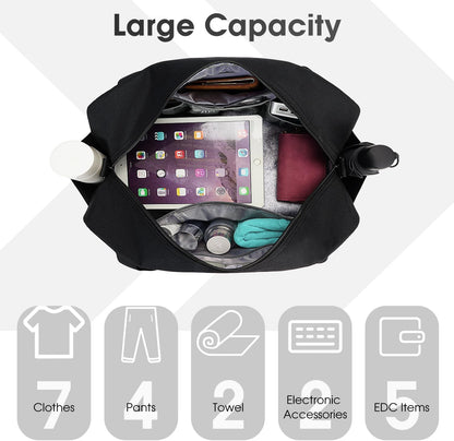 Carry on Duffle Bag Underseat for Airplane, Personal Item Travel Bag