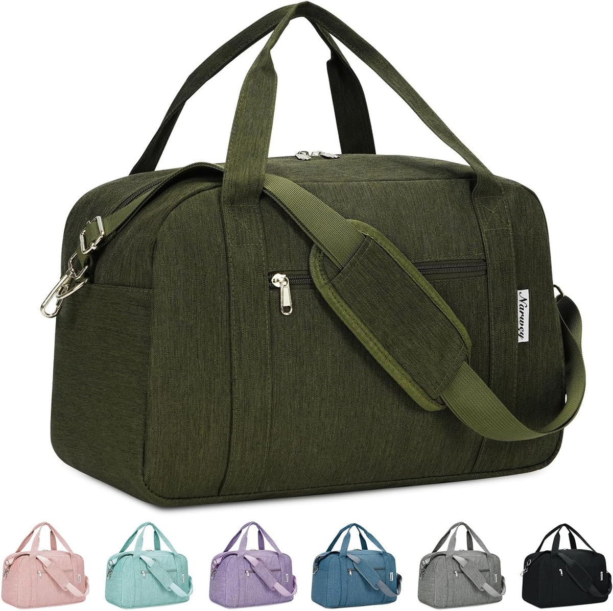 Carry on Duffle Bag Underseat for Airplane, Personal Item Travel Bag