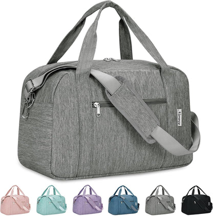 Carry on Duffle Bag Underseat for Airplane, Personal Item Travel Bag