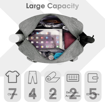 Carry on Duffle Bag Underseat for Airplane, Personal Item Travel Bag