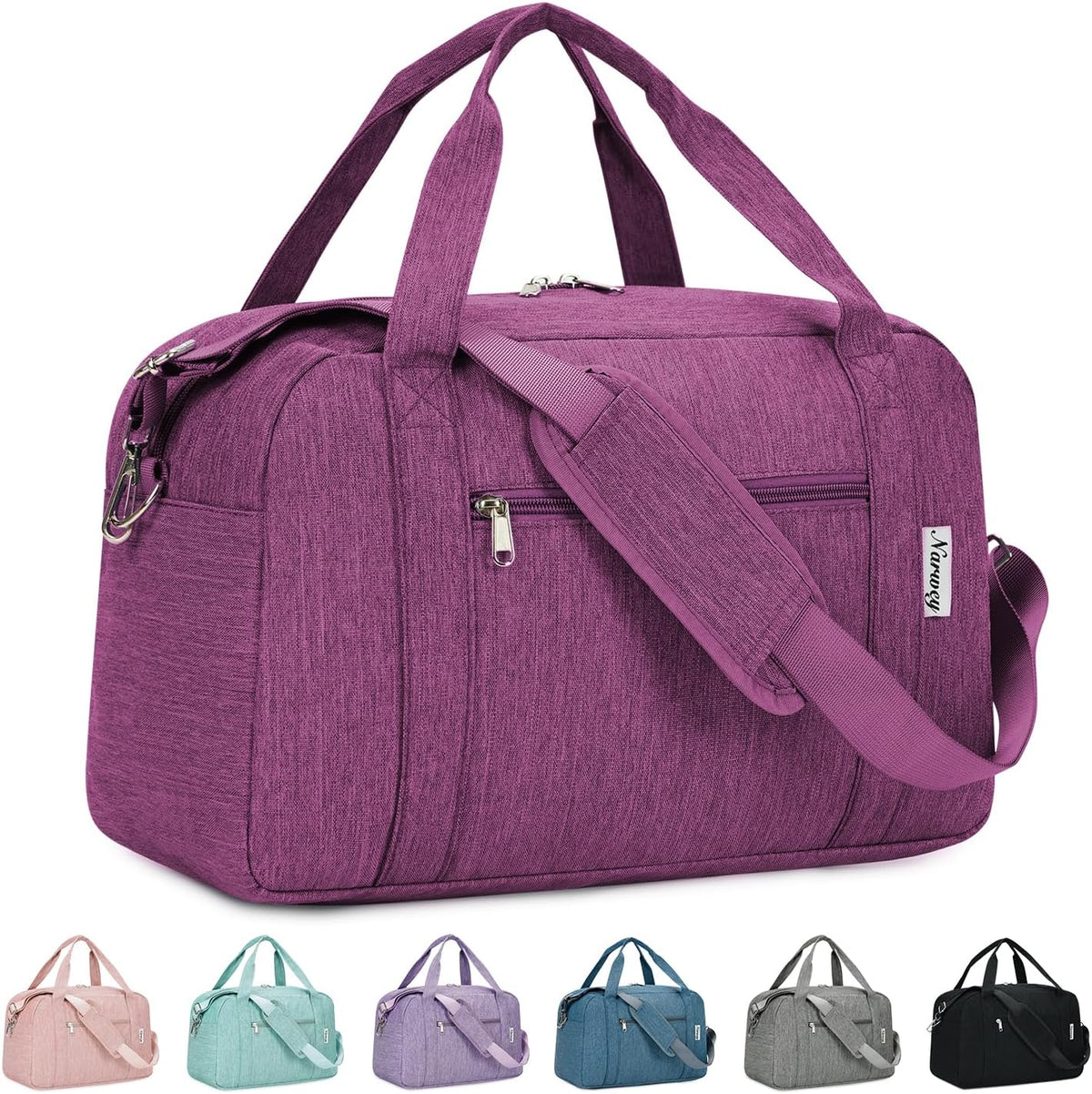 Carry on Duffle Bag Underseat for Airplane, Personal Item Travel Bag