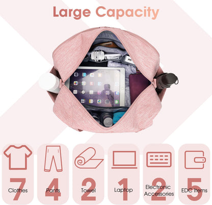 Carry on Duffle Bag Underseat for Airplane, Personal Item Travel Bag
