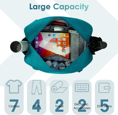 Carry on Duffle Bag Underseat for Airplane, Personal Item Travel Bag