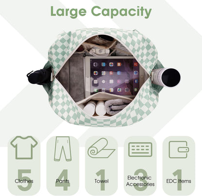 Carry on Duffle Bag Underseat for Airplane, Personal Item Travel Bag