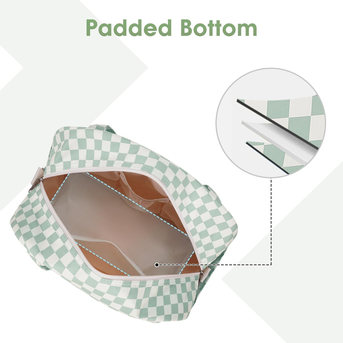 Carry on Duffle Bag Underseat for Airplane, Personal Item Travel Bag