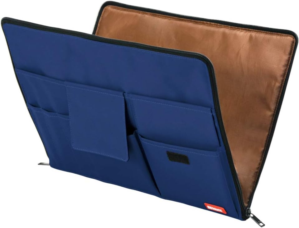 LIHITLAB Laptop Sleeve with Storage Pockets (Bag-in-Bag), 10 x 13.8 Inches, Black (A7554-24)