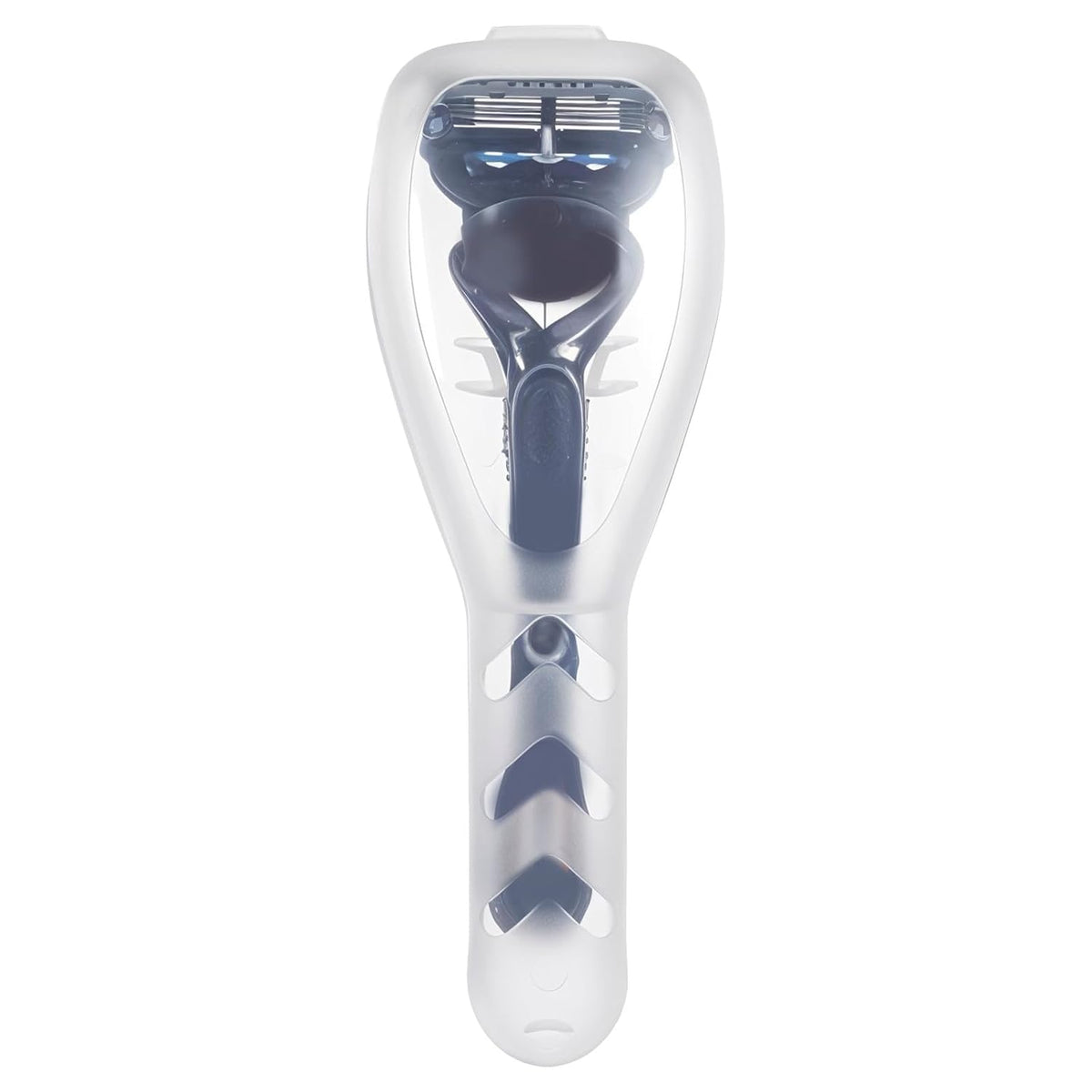 Clear Portable Travel Men Manual Razor Protector Transparent Plastic Box Cover Container Storage Universal Shaver Holder Protector Case Organizer Men's Shaver and Blade Refills Case Accessories