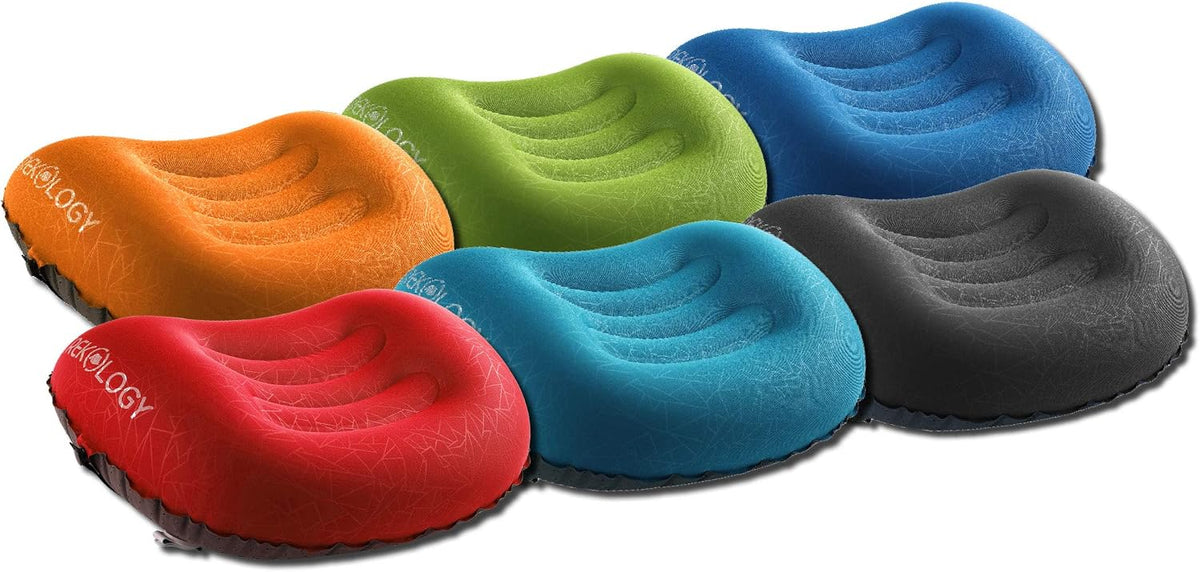 Aluft 2.0 Small Inflatable Camping Pillow for Backpacking, Travel