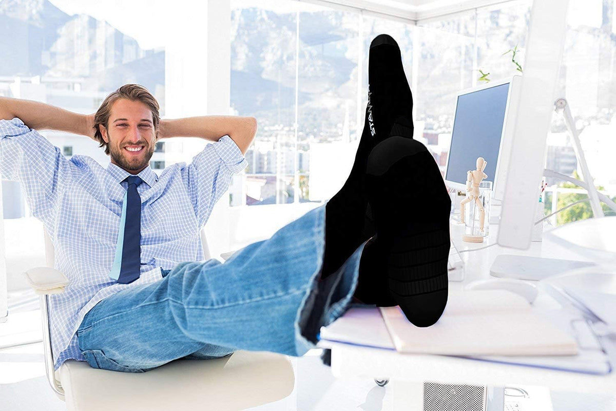 Physix Gear Compression Socks 20-30 mmHg - Men & Women - Running, Nurses, Shin Splints, Flight, Travel