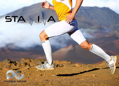 Physix Gear Compression Socks 20-30 mmHg - Men & Women - Running, Nurses, Shin Splints, Flight, Travel