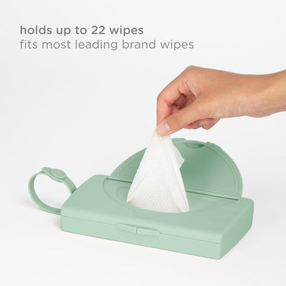 On-the-Go Baby Wipes Dispenser, Taupe