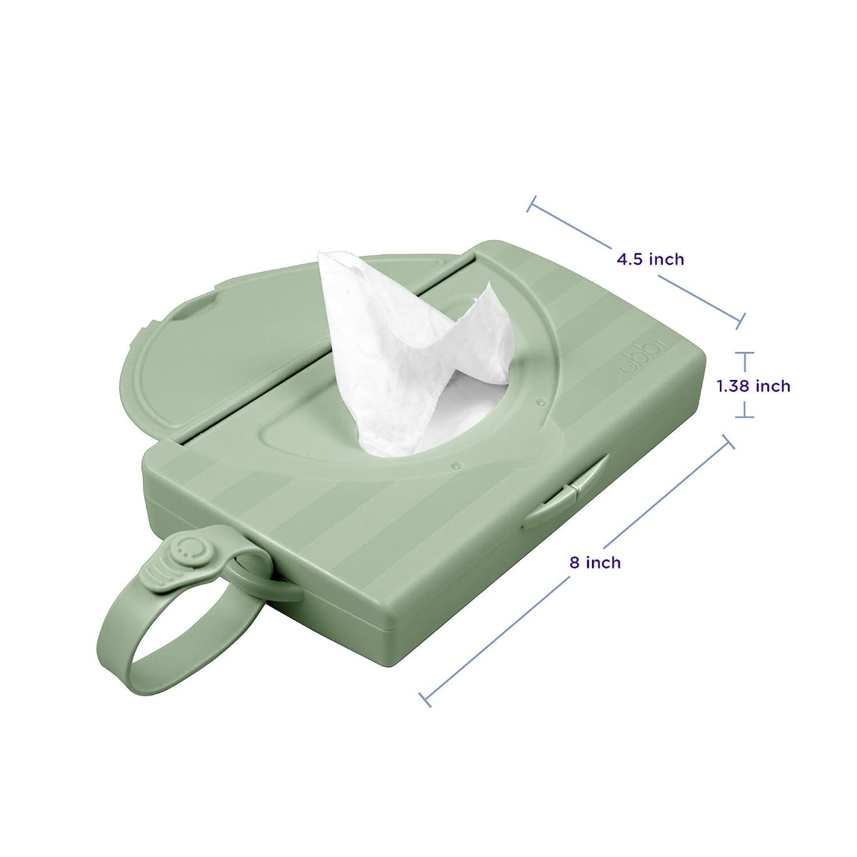 On-the-Go Baby Wipes Dispenser, Taupe
