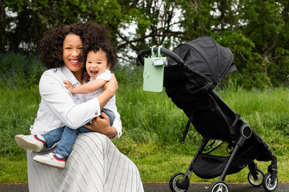 On-the-Go Baby Wipes Dispenser, Taupe