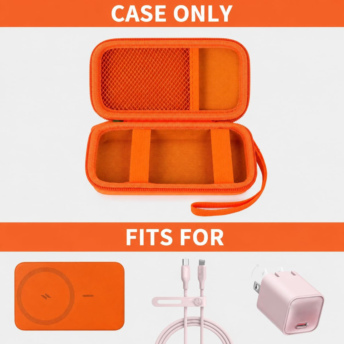 Power Bank Case for Anker MagGo 633/622/621/321 Portable Charger, Box Only
