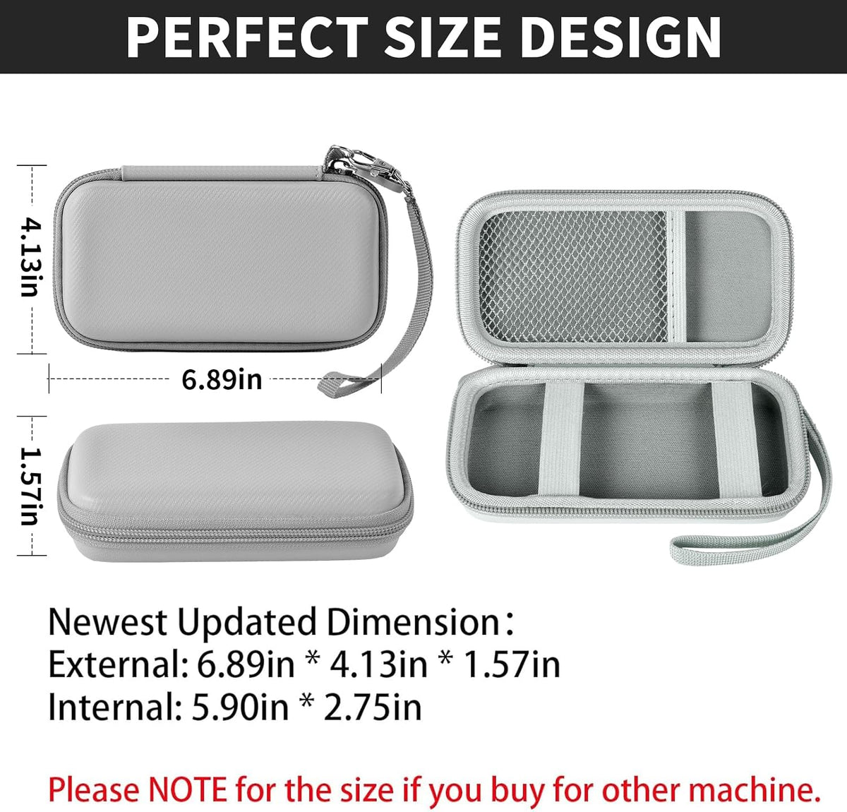 Power Bank Case for Anker MagGo 633/622/621/321 Portable Charger, Box Only