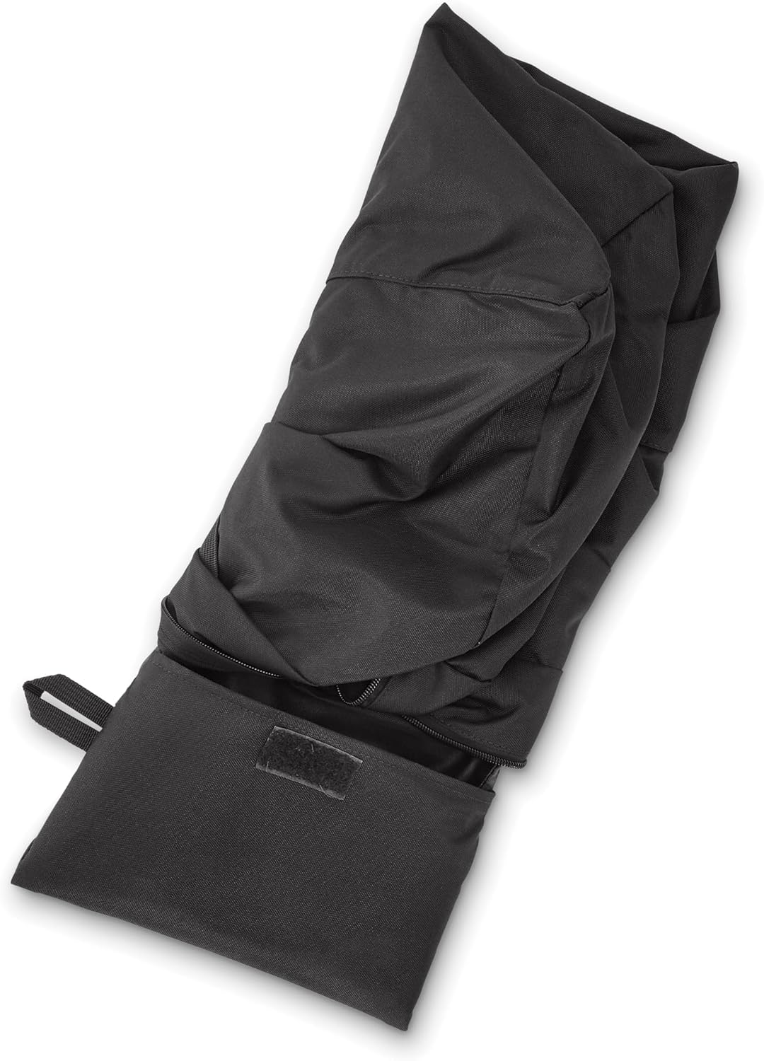 Foldaway Packable Duffel Bag, Black, Medium