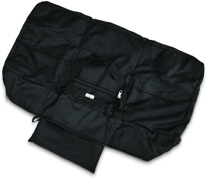 Foldaway Packable Duffel Bag, Black, Medium