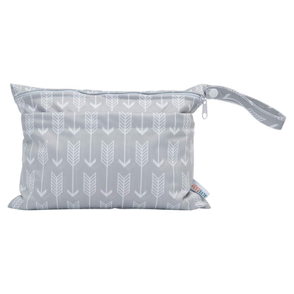ALVA ALVABABY 3pcs Baby Cloth Diaper Wet/Dry Bags|Waterproof Reusable with Two Pockets|Travel, Beach, Pool, Daycare, Soiled Baby Items,Yoga,Gym Bag for Swimsuits or Wet Clothes 3L-ZM09 - Colors B