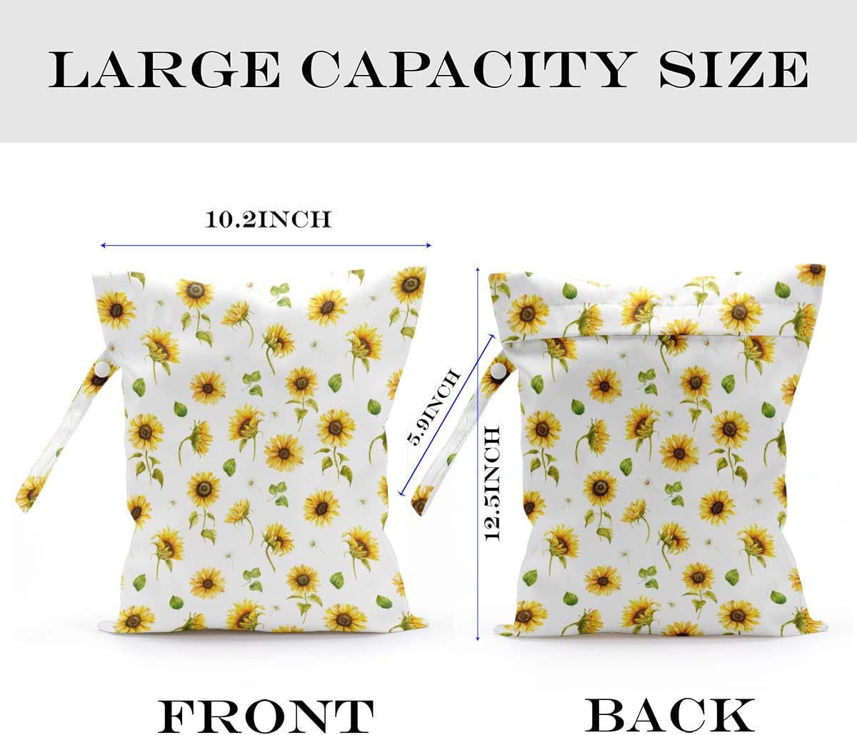 Wet Bag, Wet Dry Bag, Waterproof Bag, Swimsuit, Beach Bag, Wet Bag for Pool, Beach, Diapers, Nanobag, Cruise Ship Essentials, Starfish Accessories Travel Essentials for Women