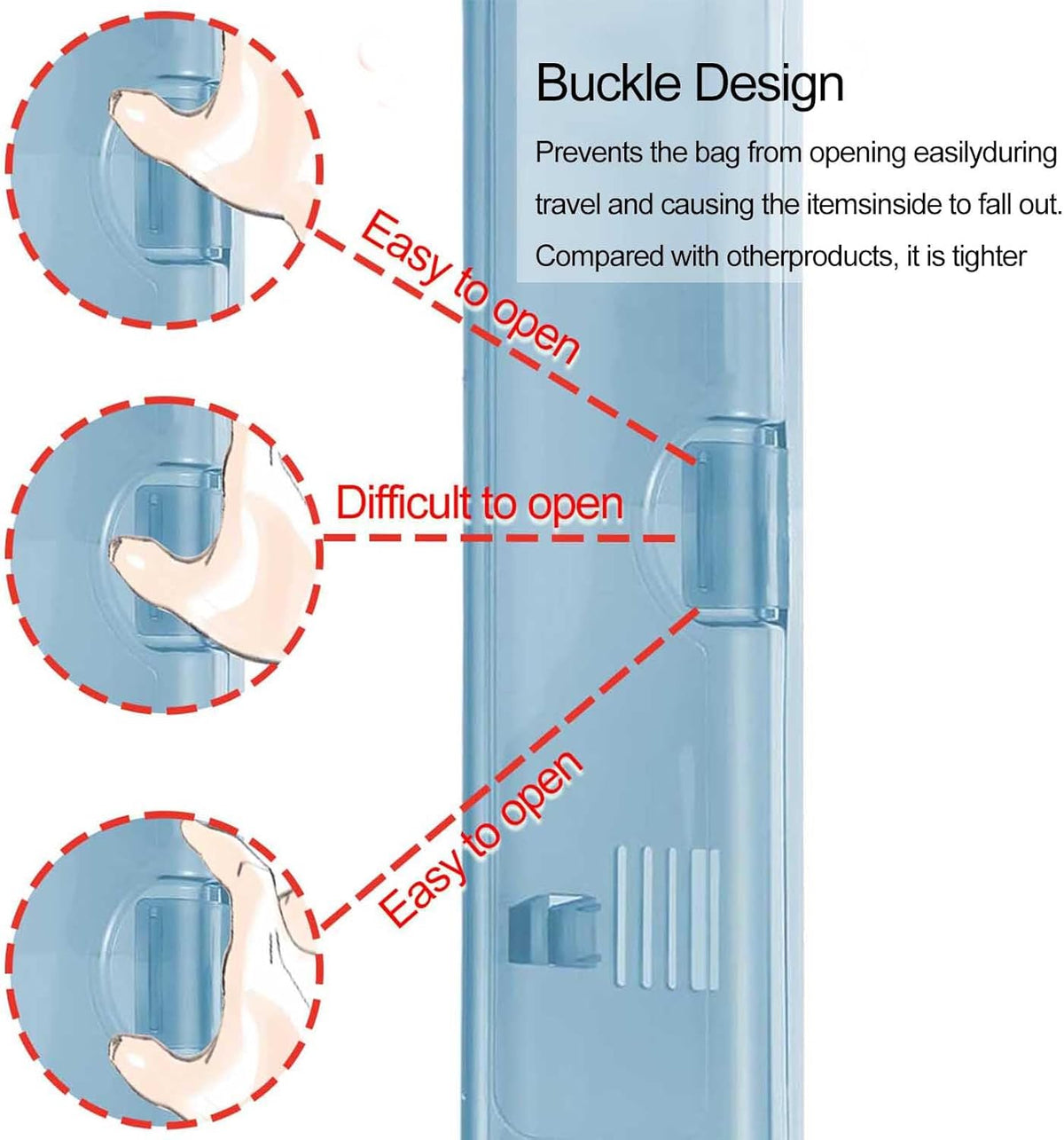 2 Packs Toothbrush Travel Case, Breathable Toothbrush Travel Holders, Compact Portable Toothbrush Holder for Travel, Vacation, Camping, Gym, Business Trips, Office, Cruise