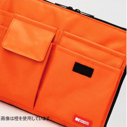 LIHITLAB Laptop Sleeve with Storage Pockets (Bag-in-Bag), 10 x 13.8 Inches, Black (A7554-24)