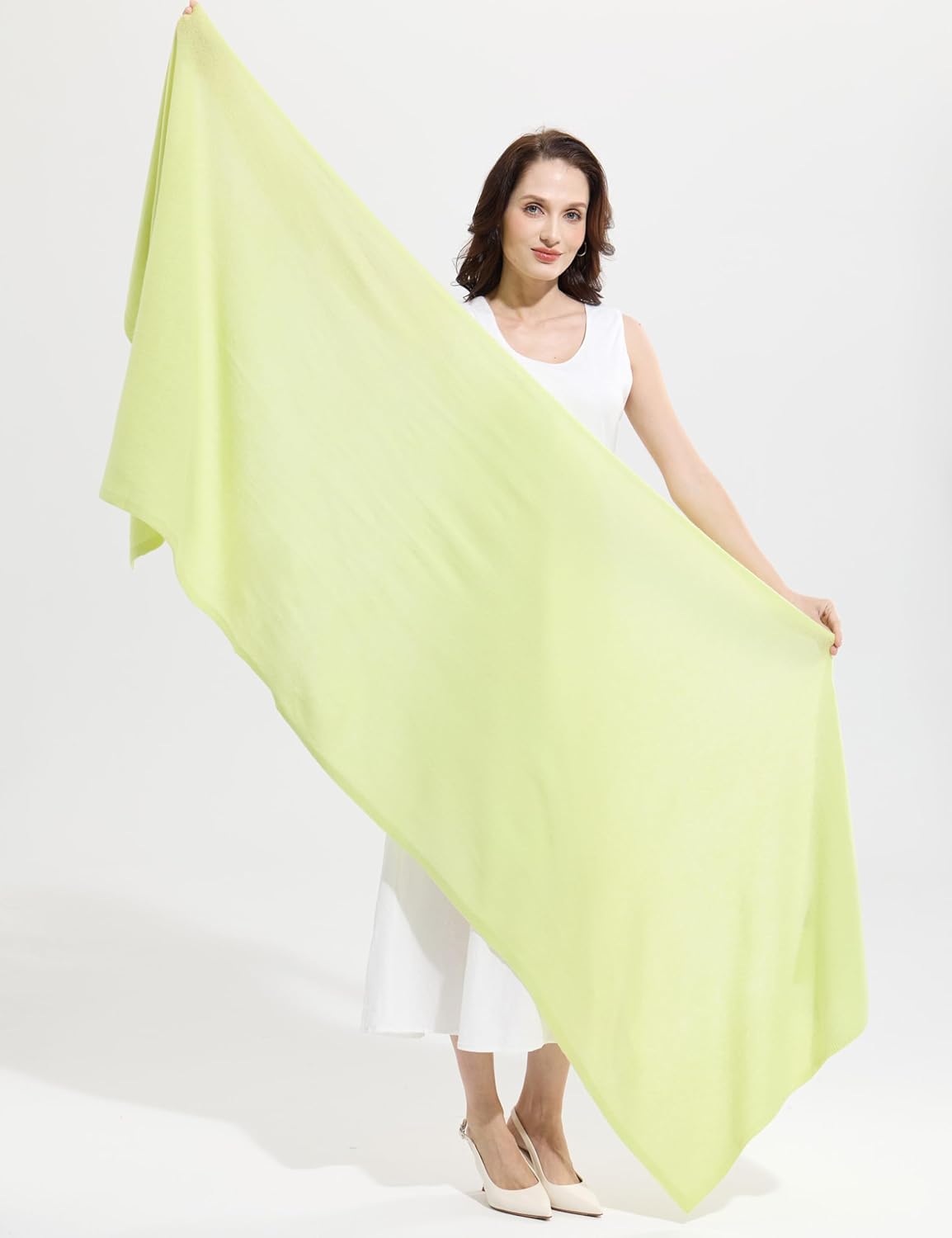 Soft Cashmere Blend Wrap Chic Scarf Stole for Women Wayfarer Travel Extra Large 87"x28" - Colors B