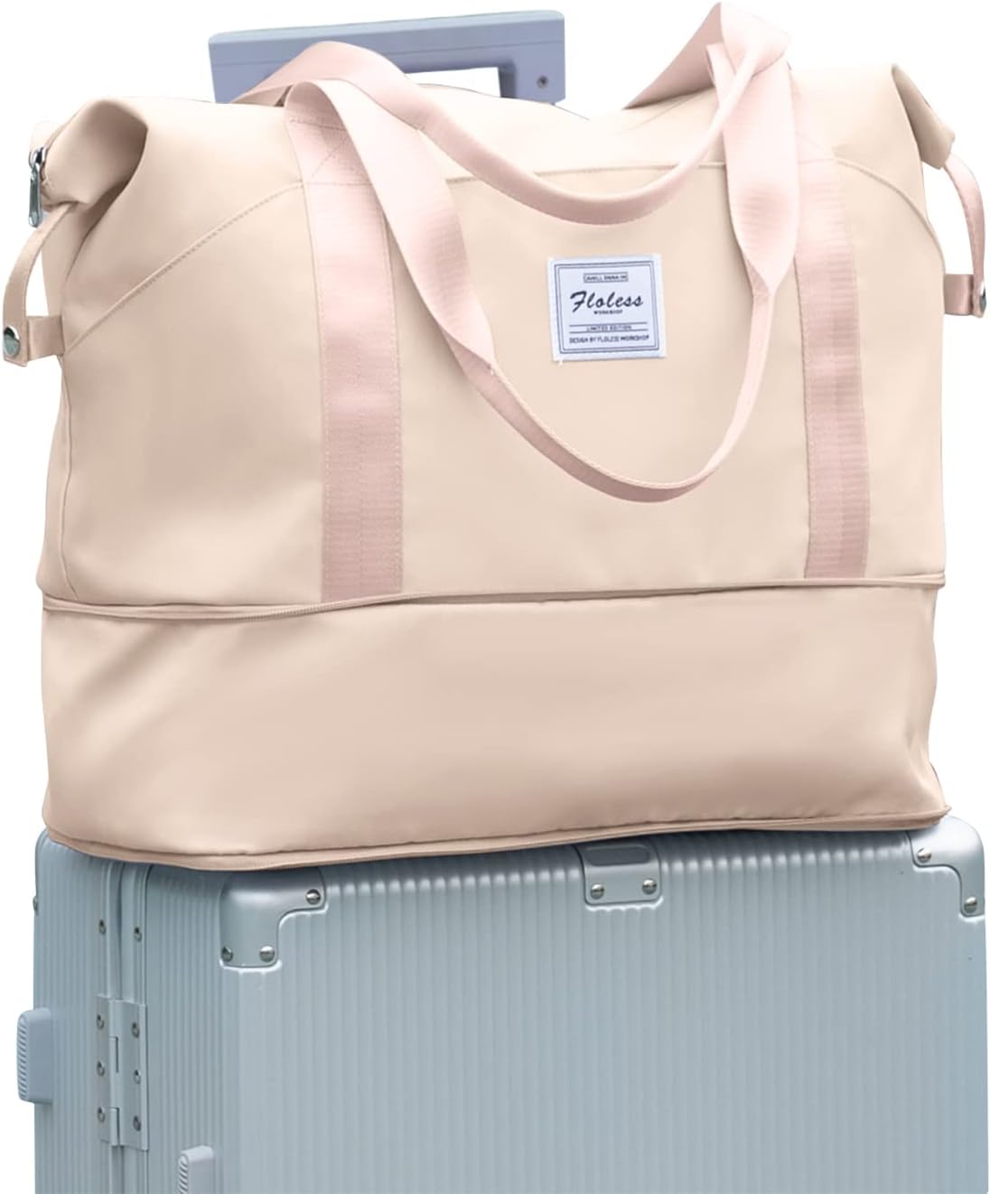 Travel Duffel Bag, Sports Tote Gym Bag, Shoulder Weekender Overnight Bag for Women - Colors A
