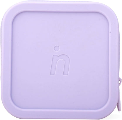 NIPSKIN Boob Voyage Travel Case - Elegant & Functional Nipple Cover Travel Case - Waterproof, Washable, Flexible Purple