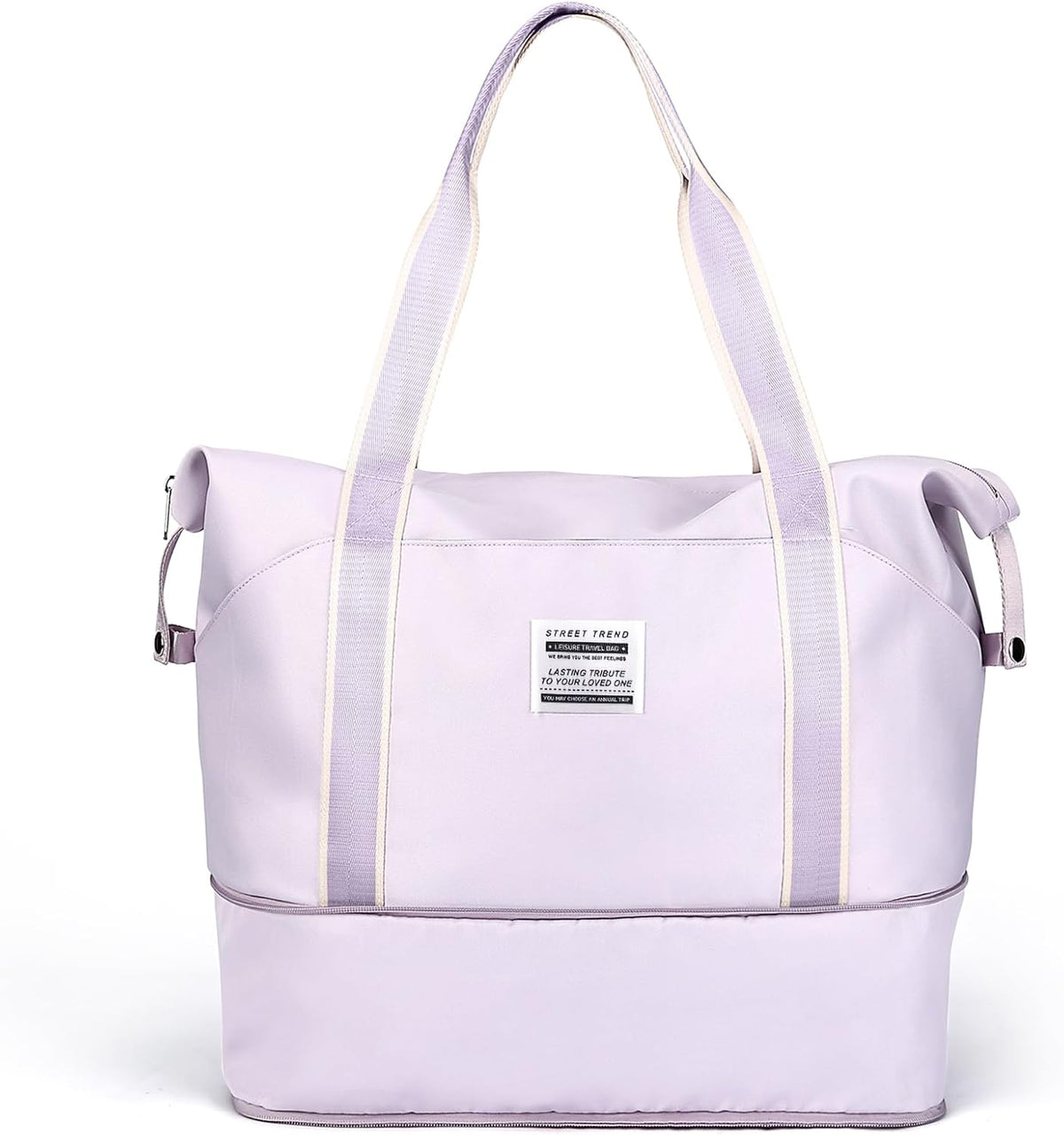 Travel Duffel Bag, Sports Tote Gym Bag, Shoulder Weekender Overnight Bag for Women - Colors A