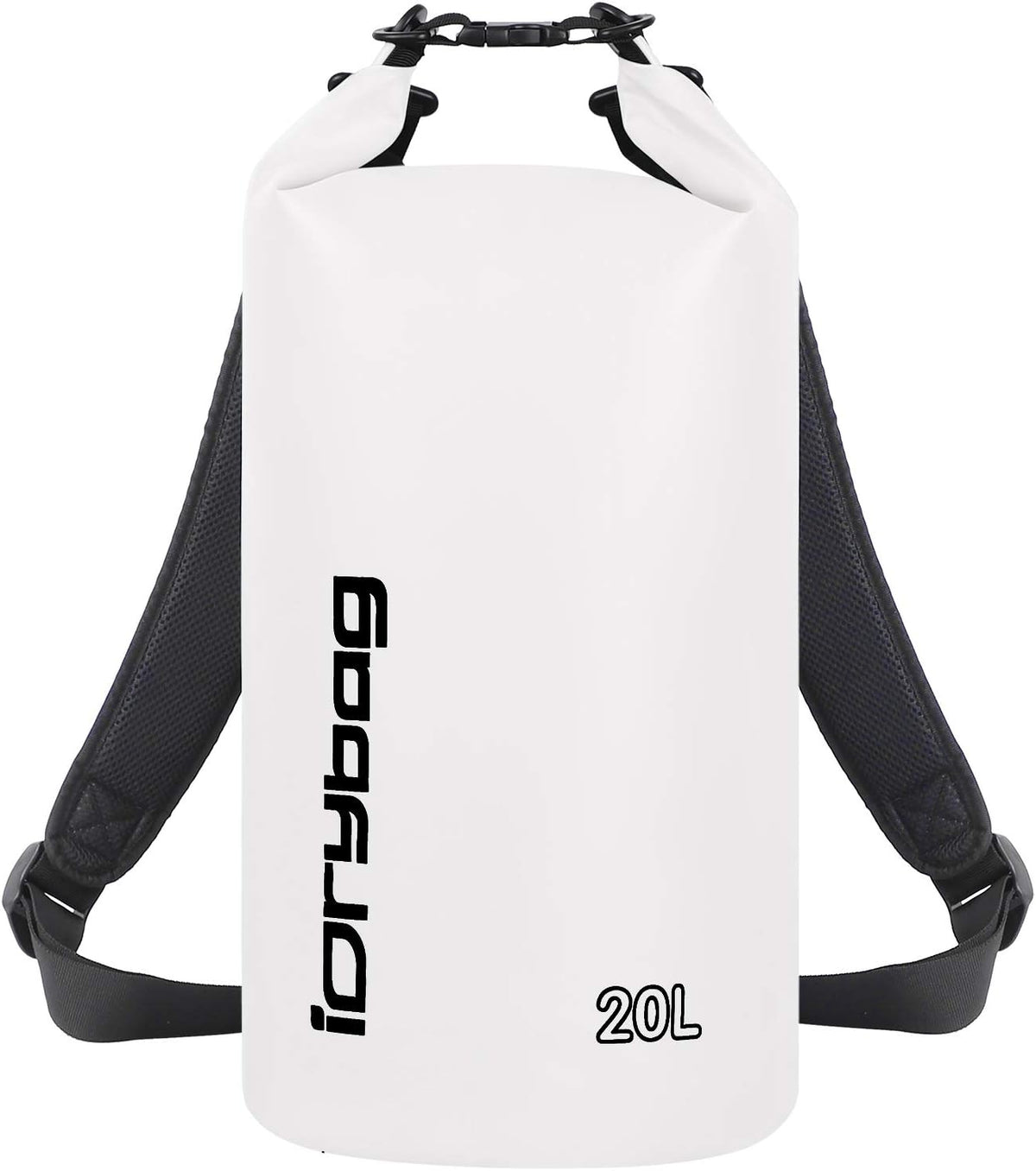 IDRYBAG Dry Bag for Kayaking Waterproof 2L/5L/10L/15L/20L, Small Dry Sack Waterproof Bag for Boating