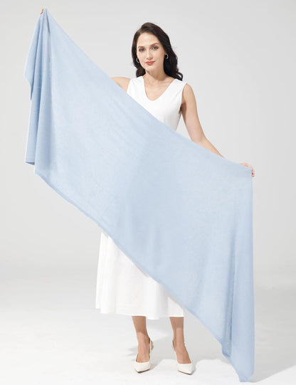Soft Cashmere Blend Wrap Chic Scarf Stole for Women Wayfarer Travel Extra Large 87"x28" - Colors B
