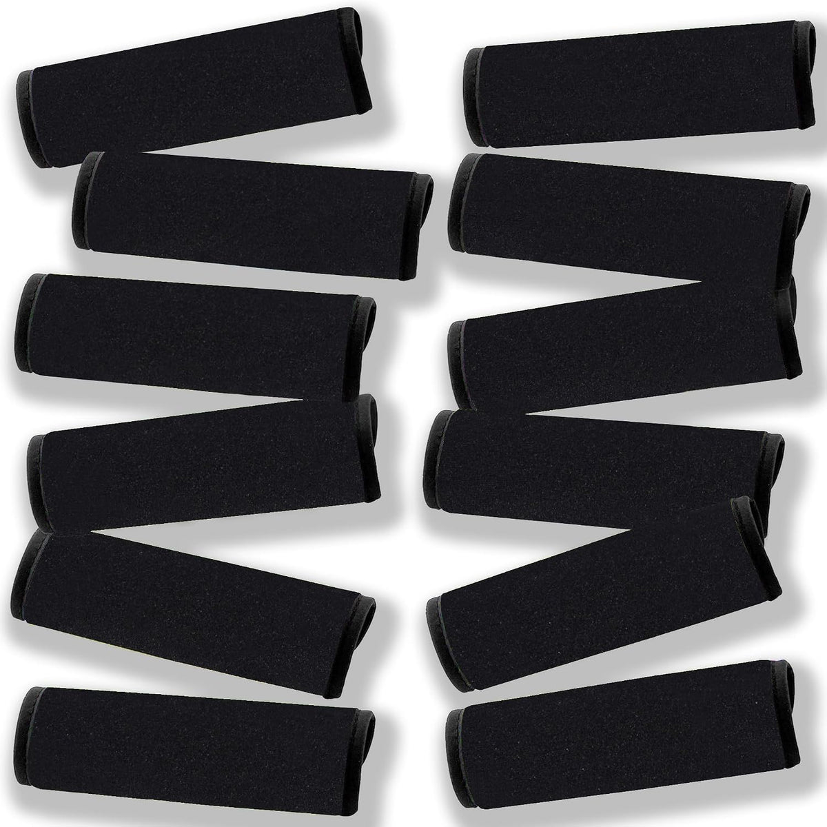 Luggage Handle Wrap 12 Pack-Bulk Luggage Handle Wraps For Suitcases Neoprene Handle Wraps/Cover/Grips For Carry on/Bag/Car Travel Accessories For Luggage (Green 4.0)