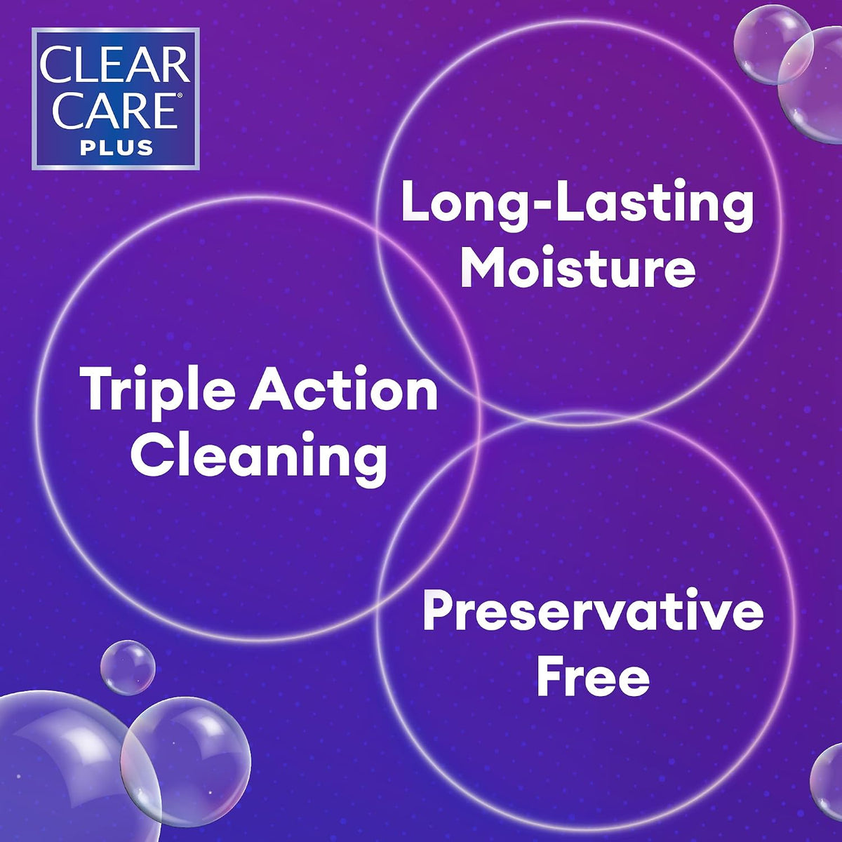 Plus Cleaning & Disinfecting Contact Lens Solution, 12 Oz 2 Pack