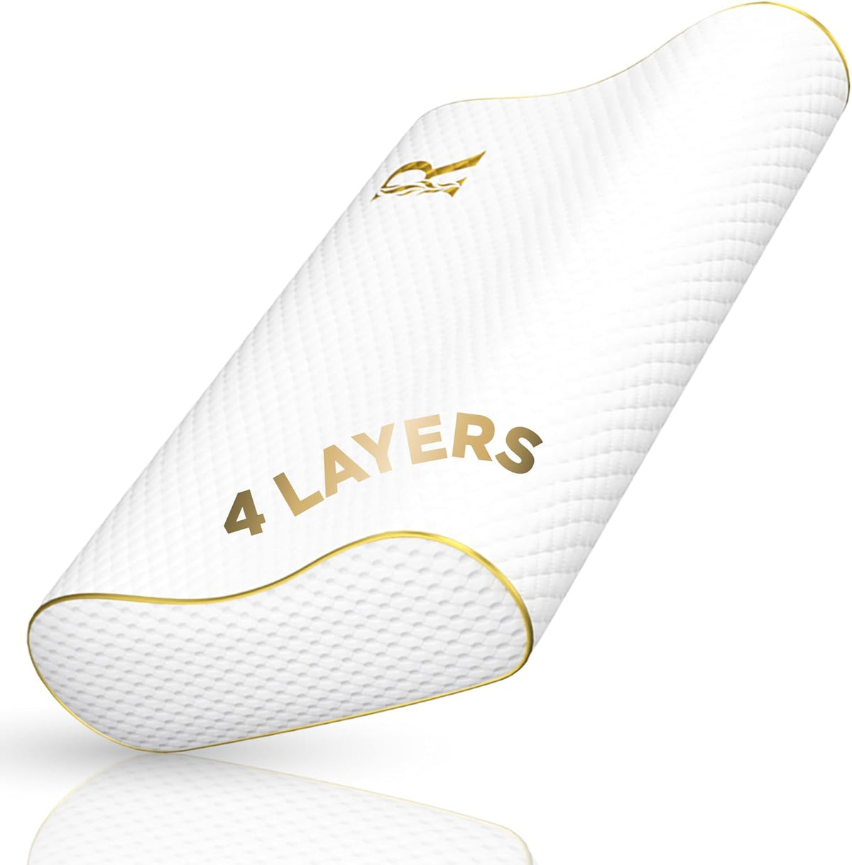 Travel Memory Foam Cervical Pillow – Contour Pillow for Neck and Shoulder Pain