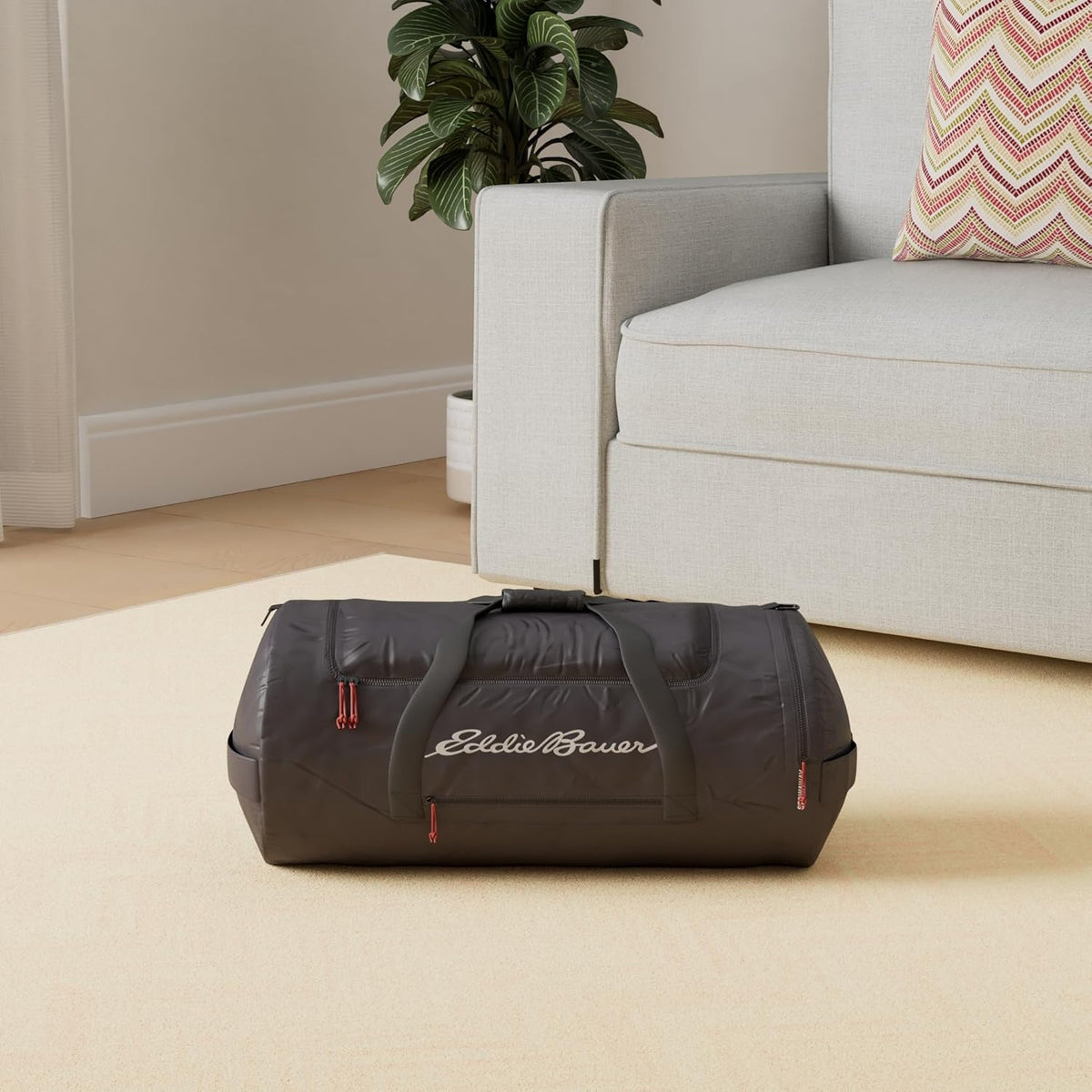 Stowaway Packable Duffel Bag, 45L, Dark Smoke