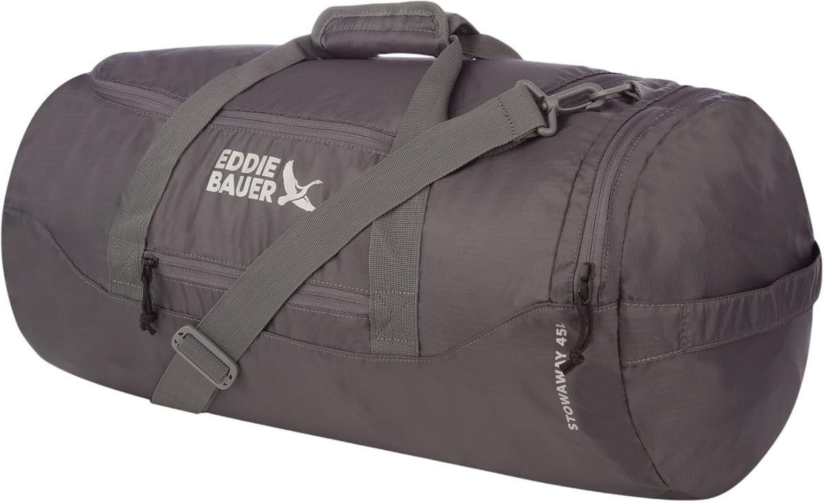 Stowaway Packable Duffel Bag, 45L, Dark Smoke