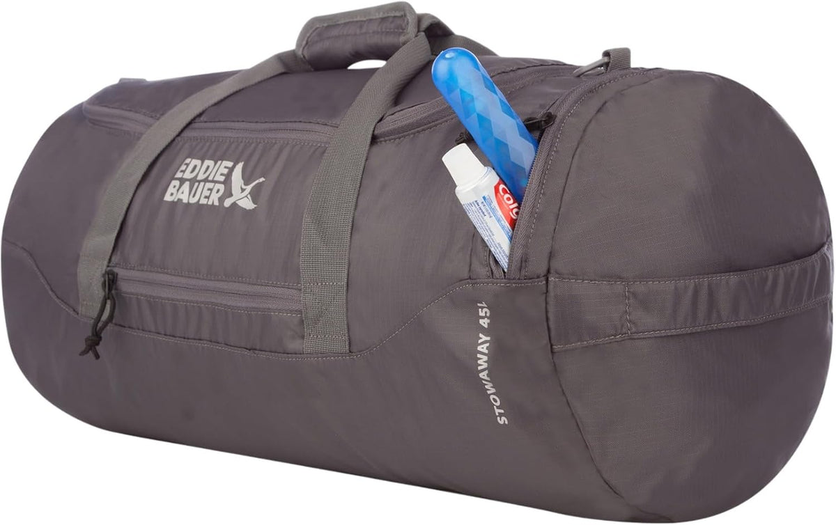 Stowaway Packable Duffel Bag, 45L, Dark Smoke