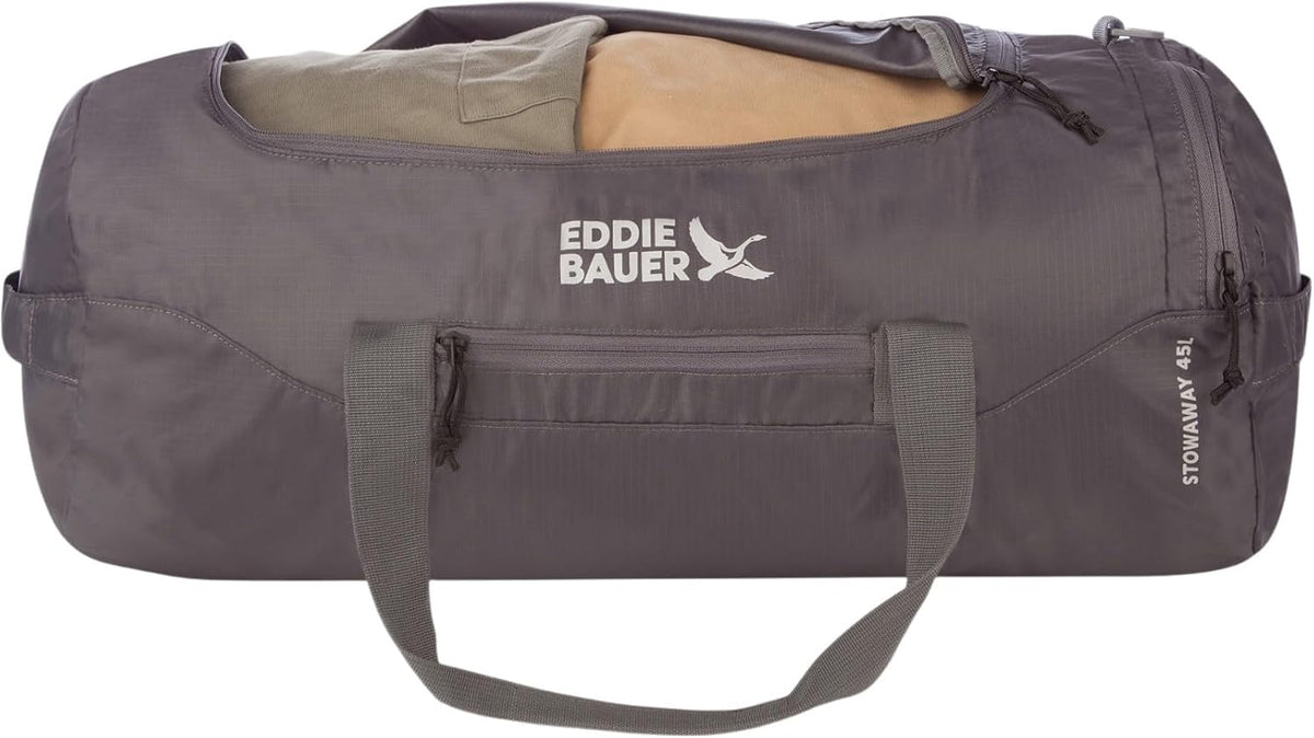 Stowaway Packable Duffel Bag, 45L, Dark Smoke
